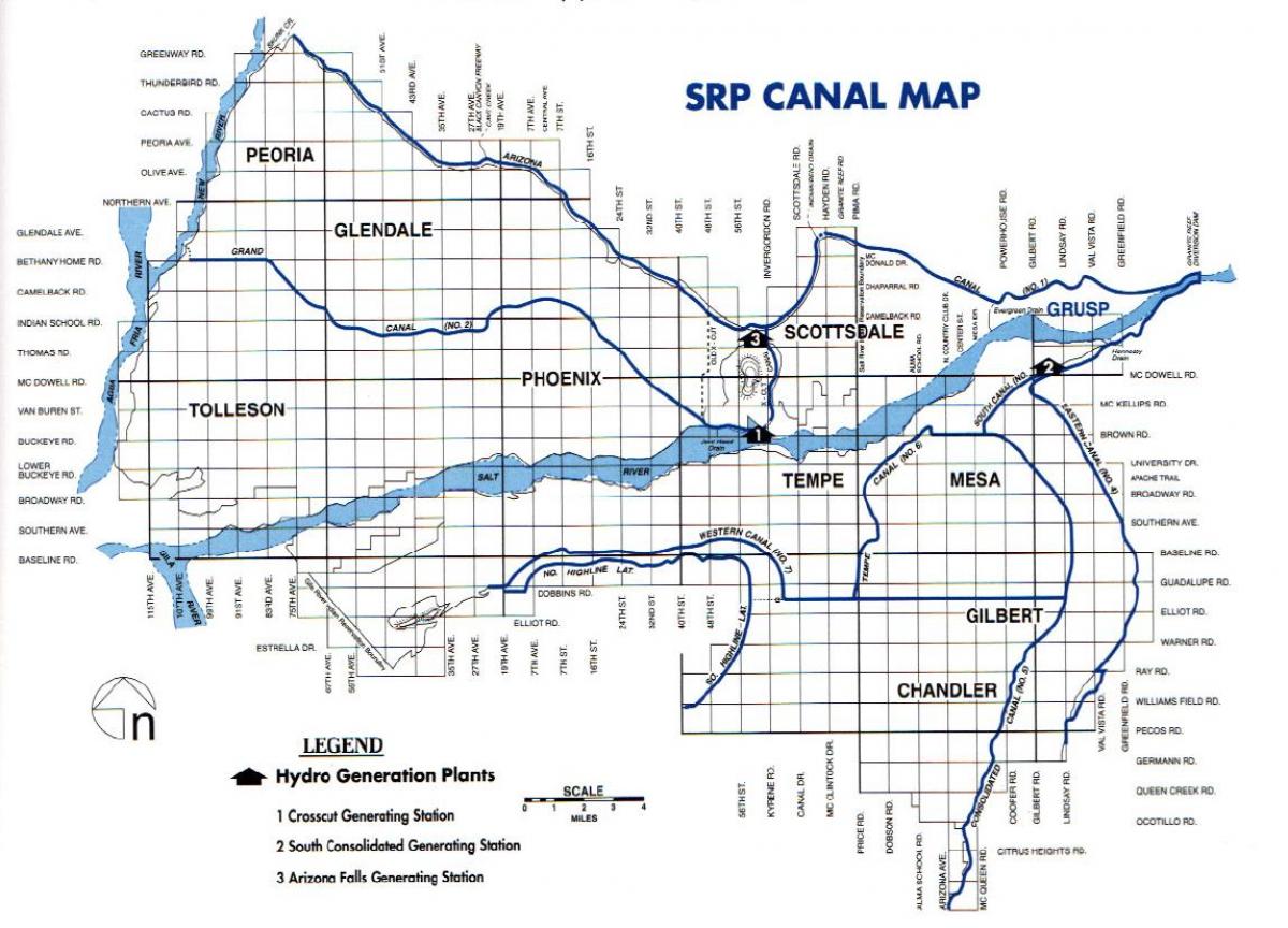 Phoenix kanalit të sistemit të hartave