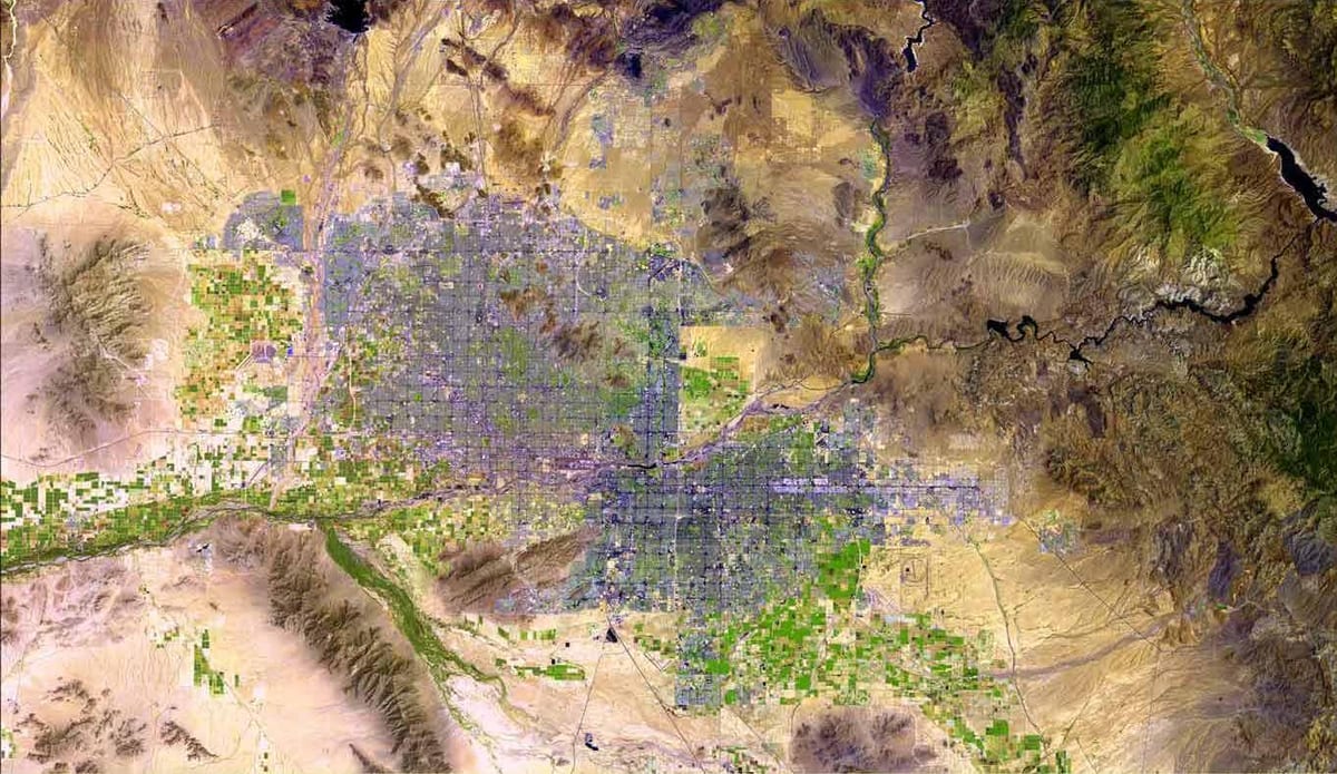 harta e Phoenix radar