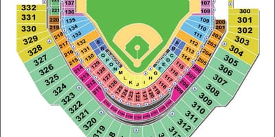 Harta e diamondbacks stadiumin