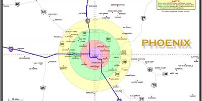 Harta e Phoenix zonë