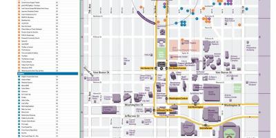 Phoenix Luginën metro hartë